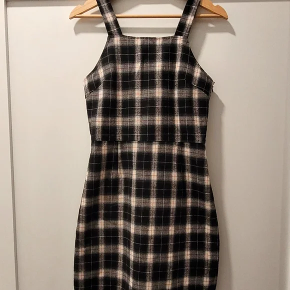 green emerald velvet dress Red Plaid Long Sleeve Mini Dress - All Dresses